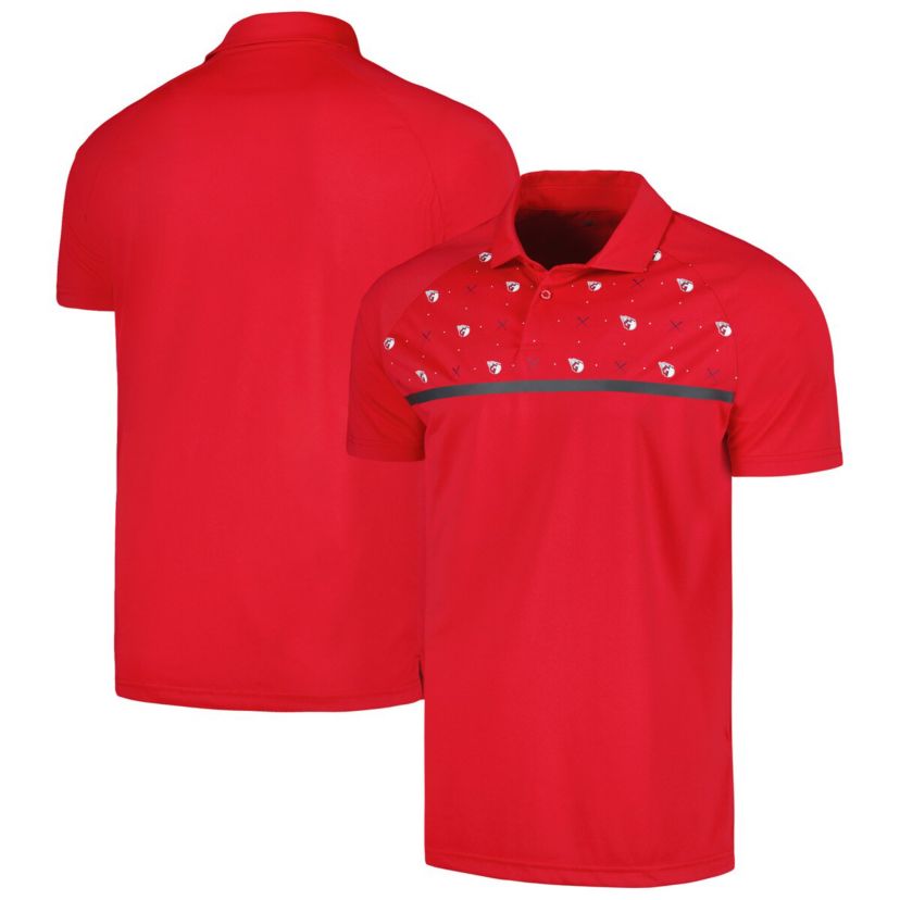MLB Cleveland Guardians Sector Batter Up Raglan Polo