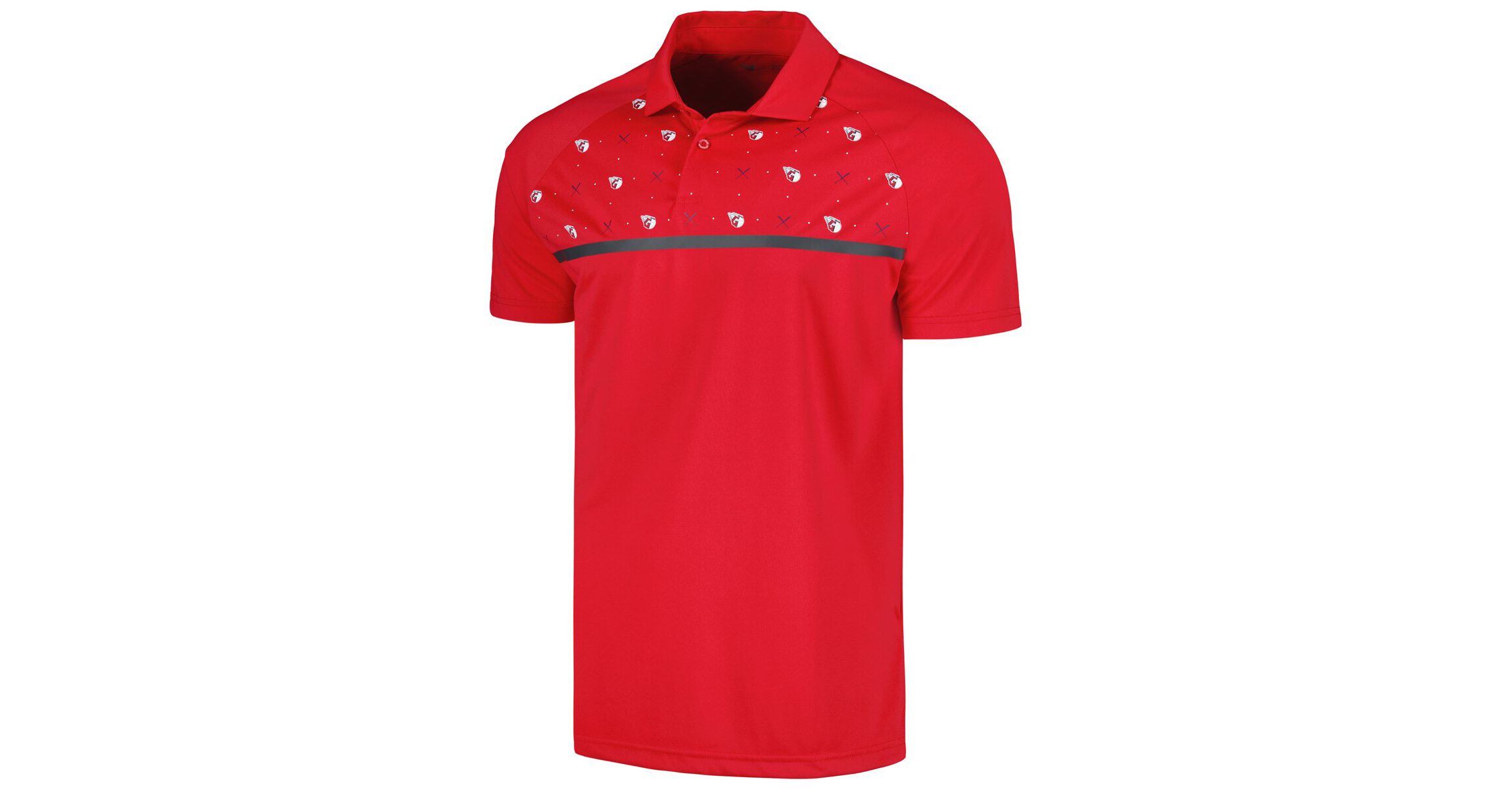 MLB Cleveland Guardians Sector Batter Up Raglan Polo