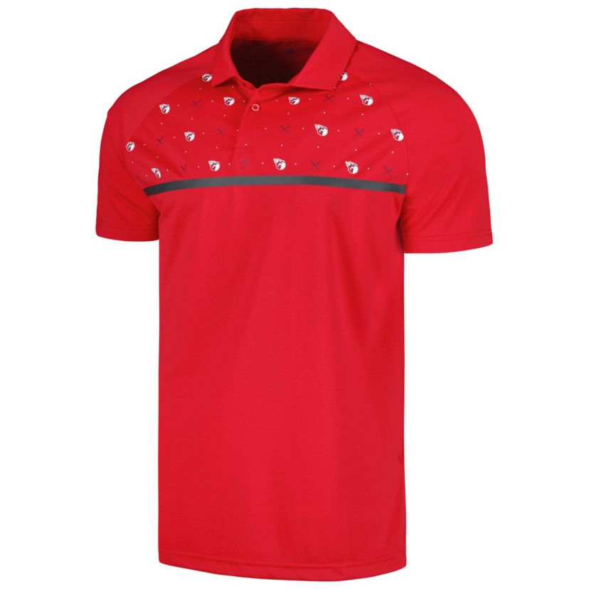 MLB Cleveland Guardians Sector Batter Up Raglan Polo