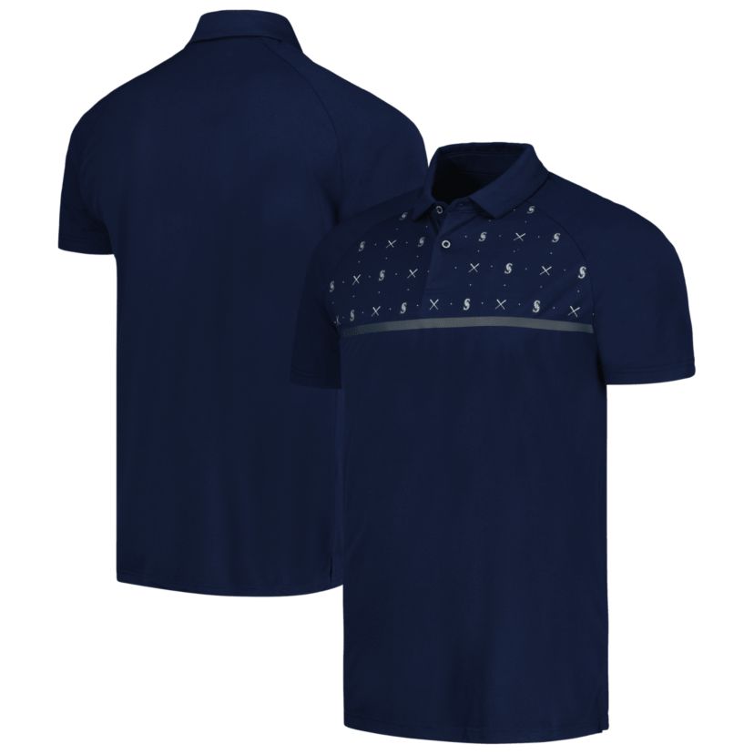 MLB Seattle Mariners Sector Batter Up Raglan Polo
