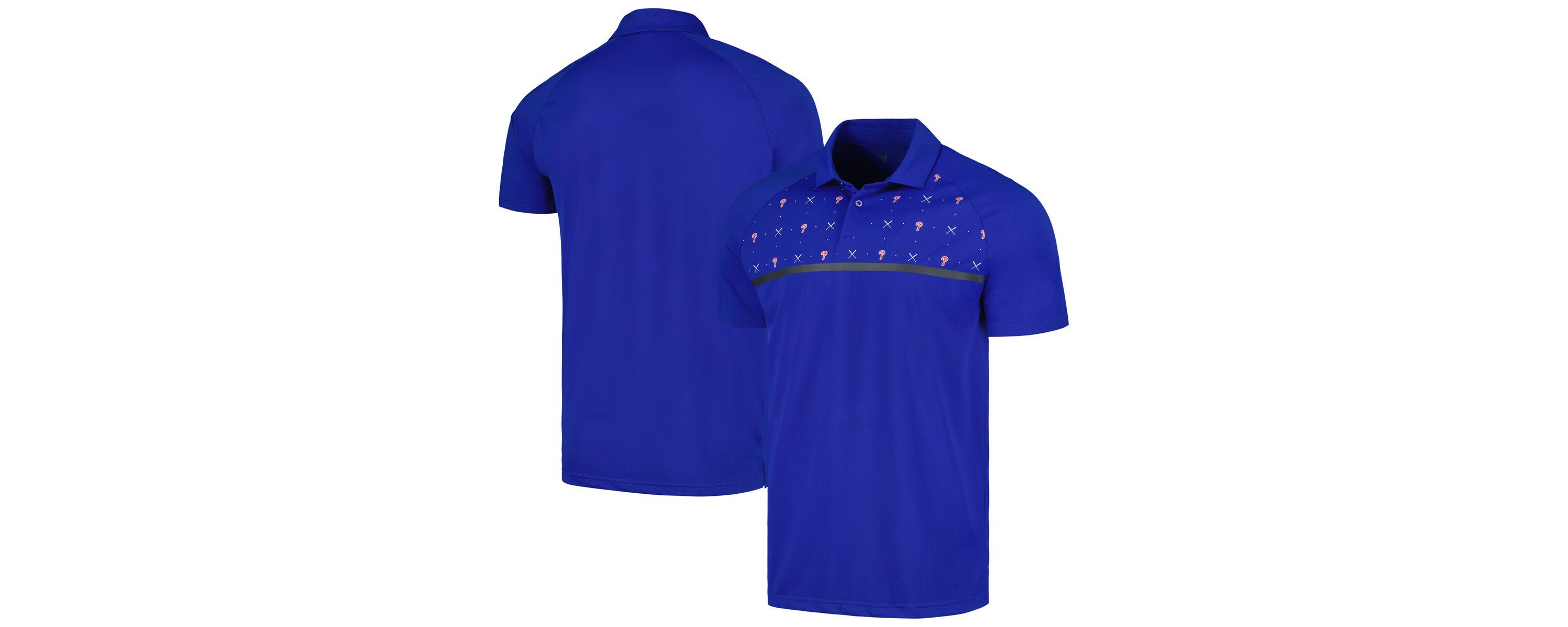 MLB Philadelphia Phillies Sector Batter Up Raglan Polo