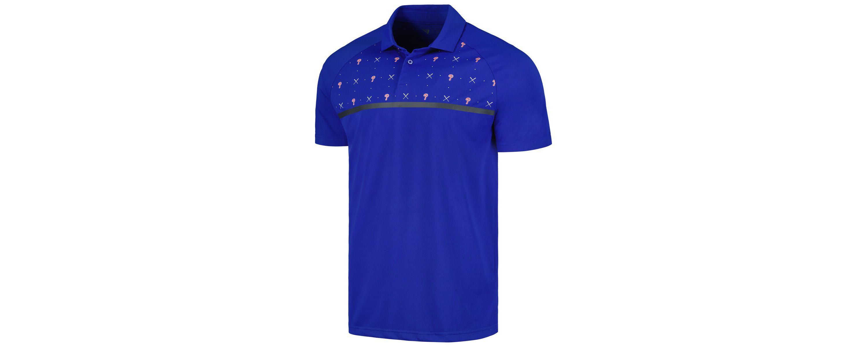 MLB Philadelphia Phillies Sector Batter Up Raglan Polo