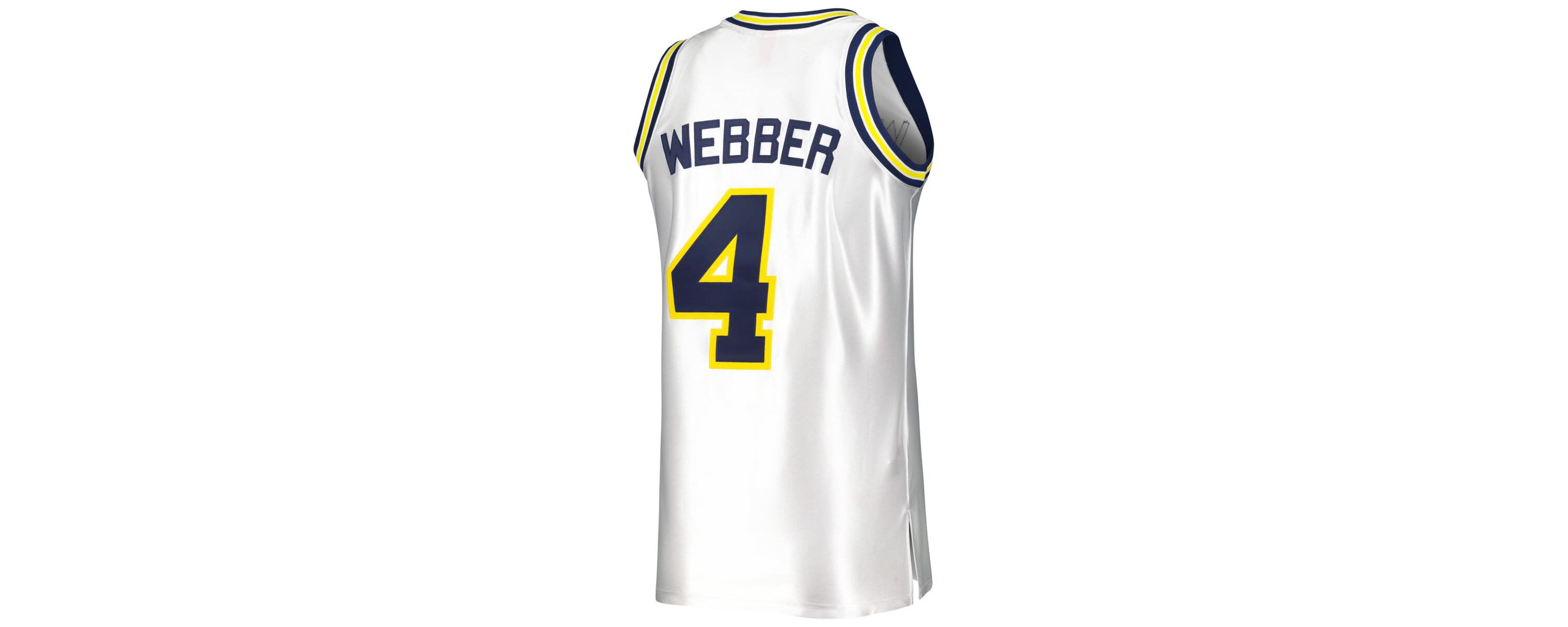 NCAA Chris Webber Michigan Wolverines 1991/92 Authentic Jersey