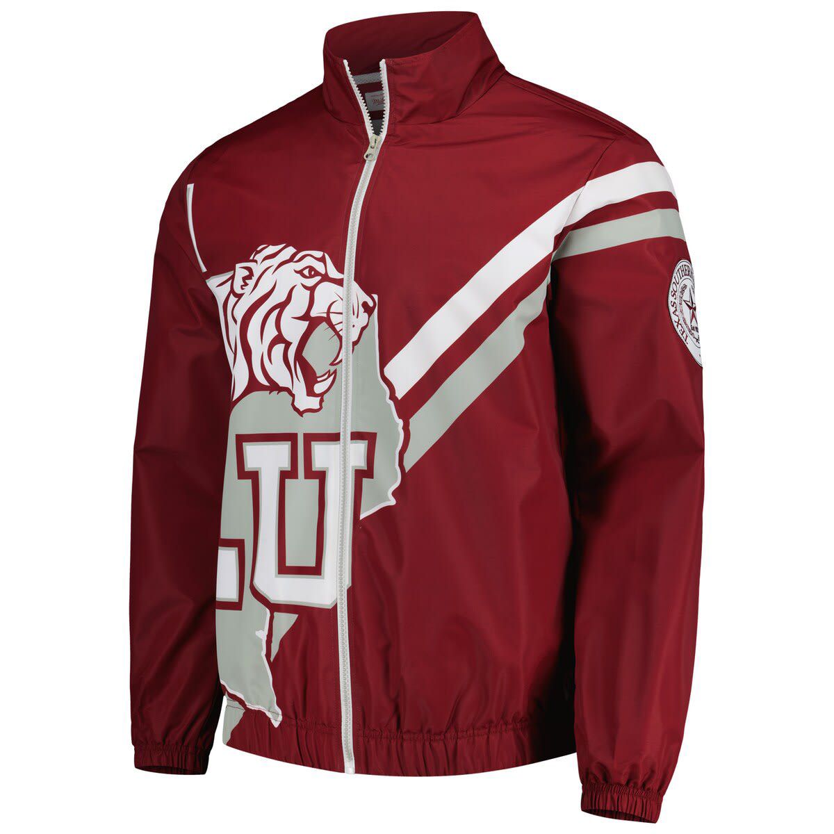 NCAA Texas Southern Tigers Exploded Logo Warm Up Full-Zip Jacket