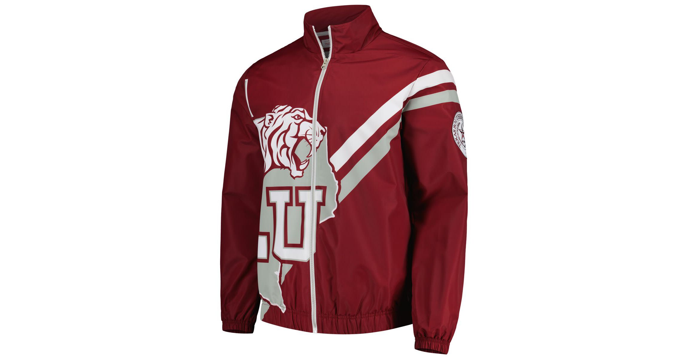 NCAA Texas Southern Tigers Exploded Logo Warm Up Full-Zip Jacket
