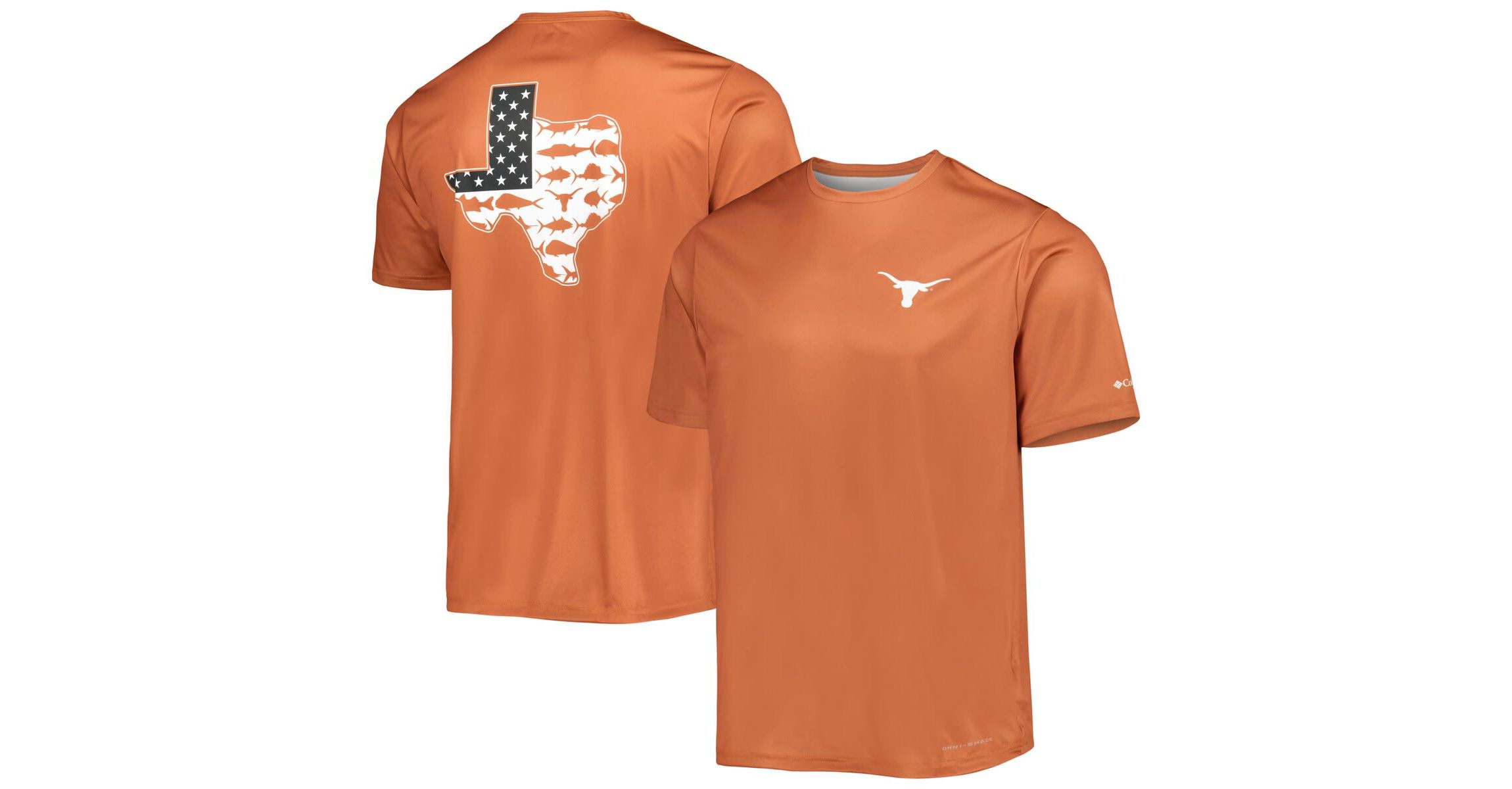 NCAA Texas Texas Longhorns Terminal Tackle Omni-Shade T-Shirt