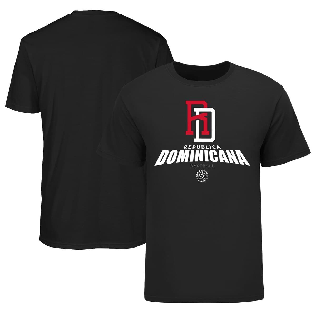 World Baseball LEGENDS Dominican Republic Baseball 2023 World Baseball Classic Federation T-Shirt