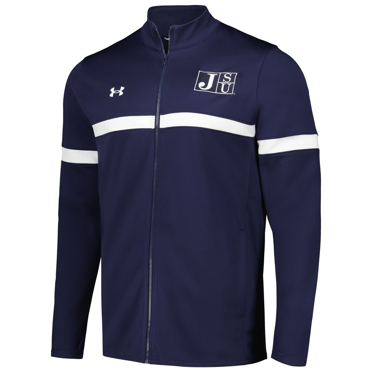 NCAA Under Armour Jackson State Tigers 2023 Assist Warm Up Full-Zip Jacket