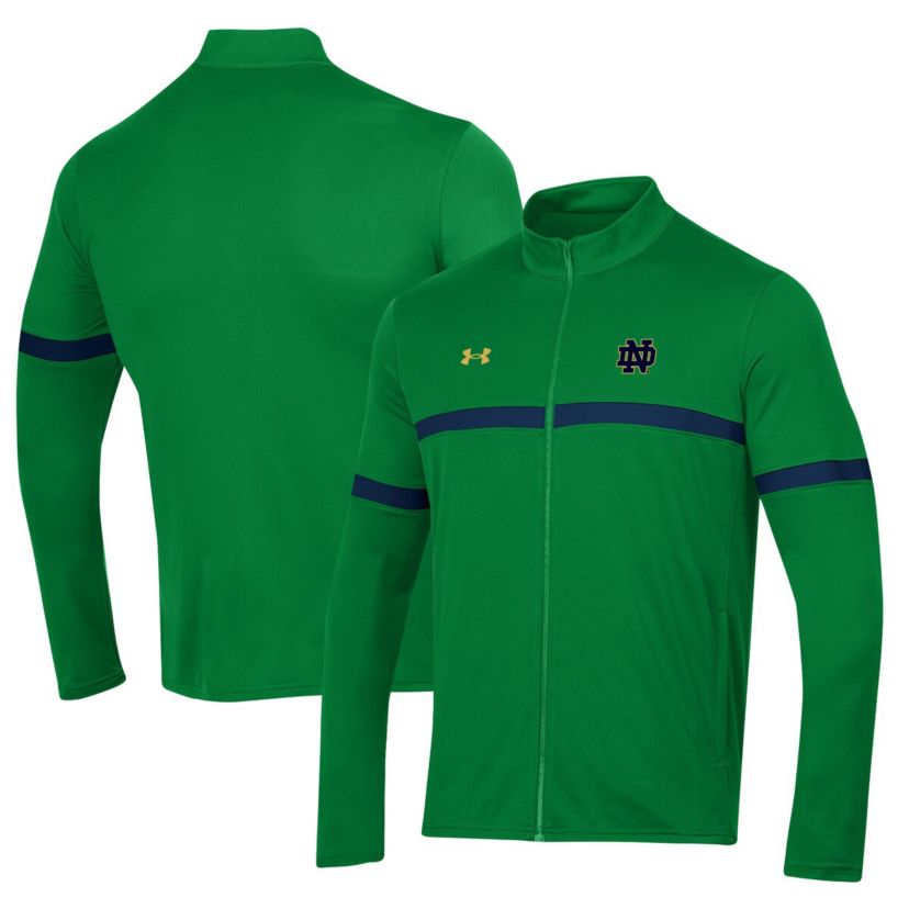 NCAA Under Armour Notre Dame Fighting Irish 2023 Assist Warm Up Full-Zip Jacket