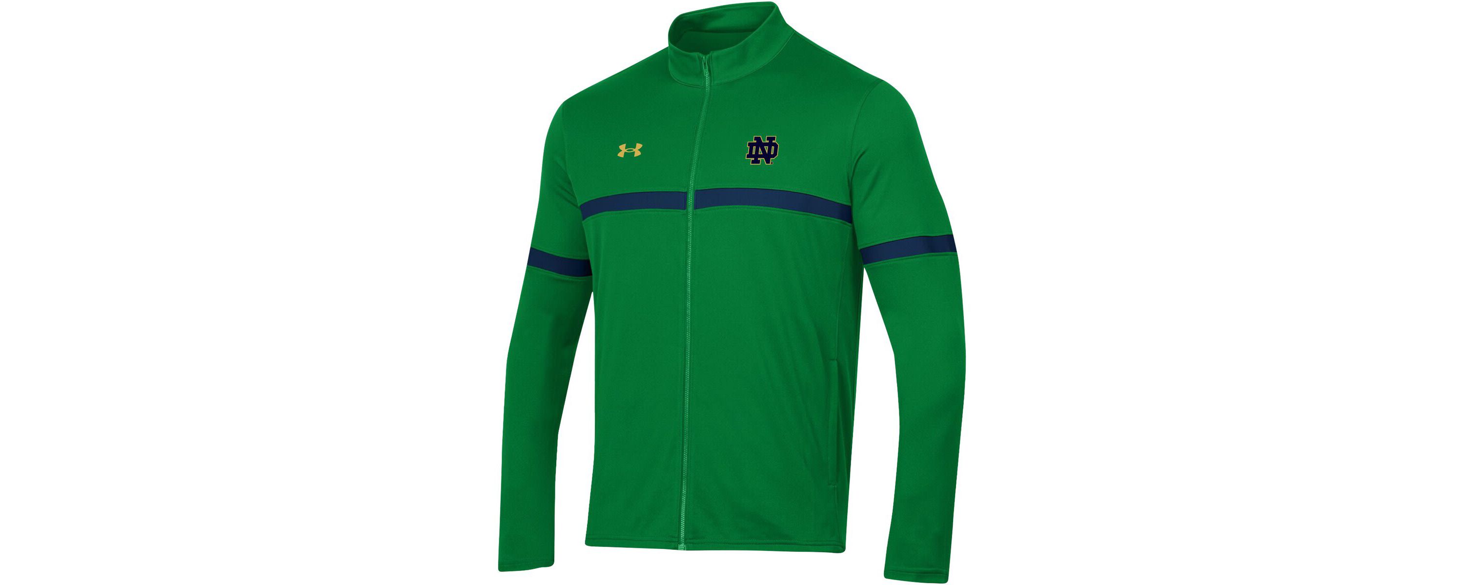 NCAA Under Armour Notre Dame Fighting Irish 2023 Assist Warm Up Full-Zip Jacket
