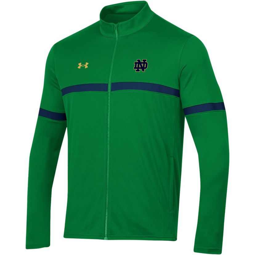 NCAA Under Armour Notre Dame Fighting Irish 2023 Assist Warm Up Full-Zip Jacket