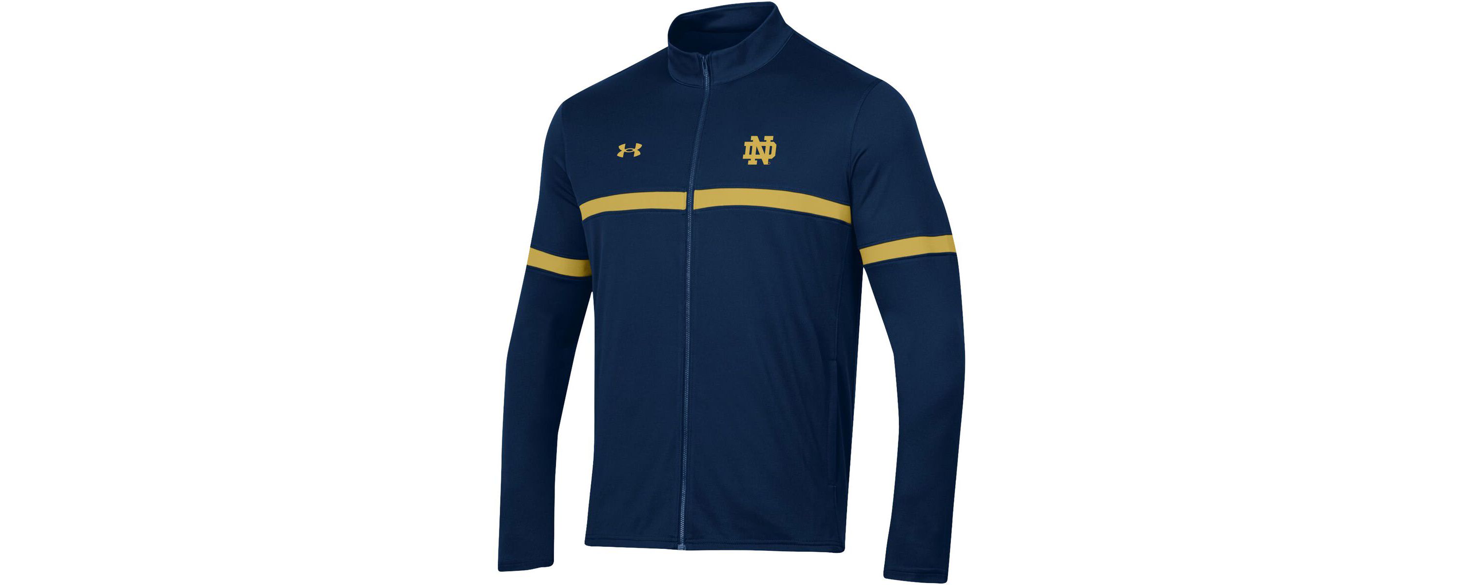 NCAA Under Armour Notre Dame Fighting Irish 2023 Assist Warm Up Full-Zip Jacket