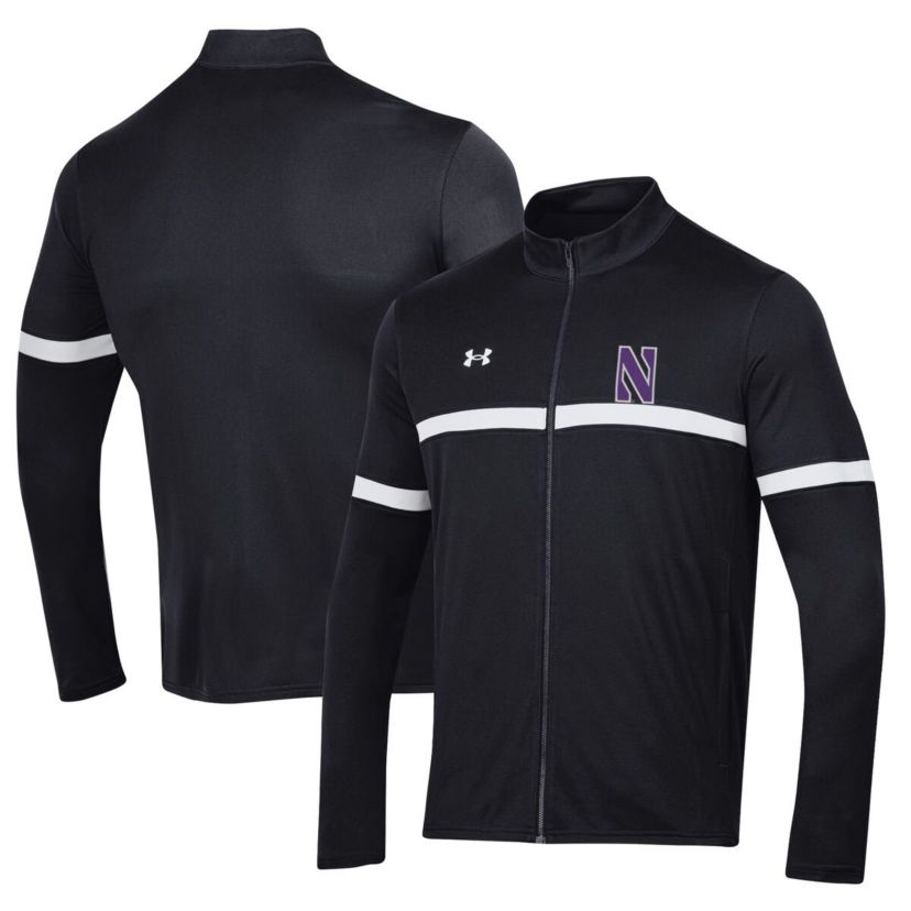 NCAA Under Armour Northwestern Wildcats 2023 Assist Warm Up Full-Zip Jacket