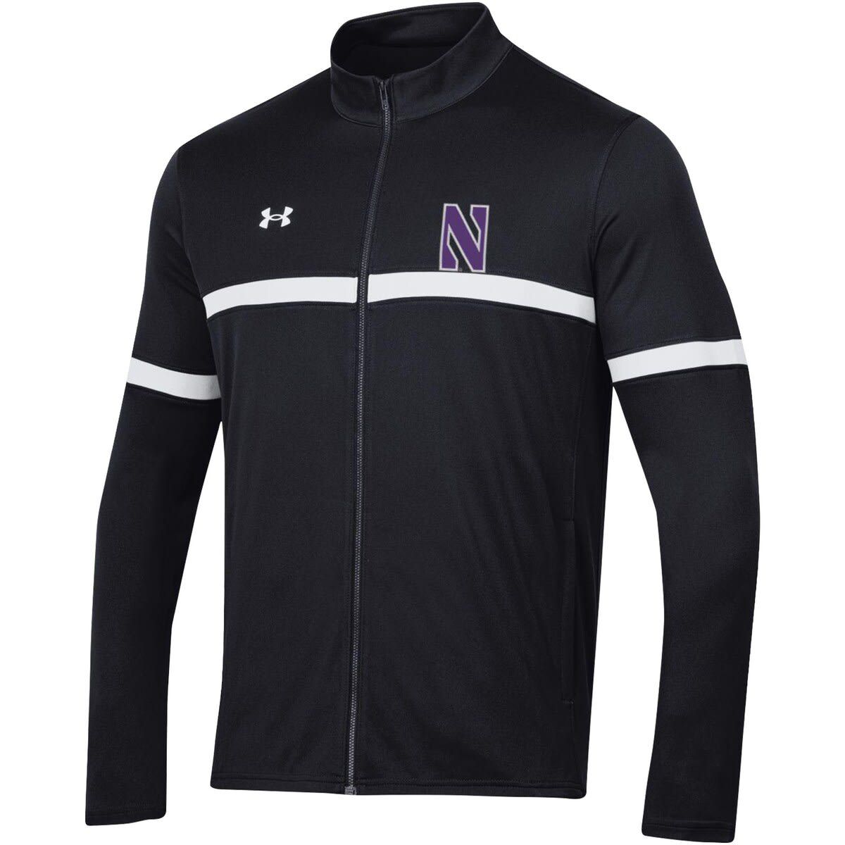 NCAA Under Armour Northwestern Wildcats 2023 Assist Warm Up Full-Zip Jacket