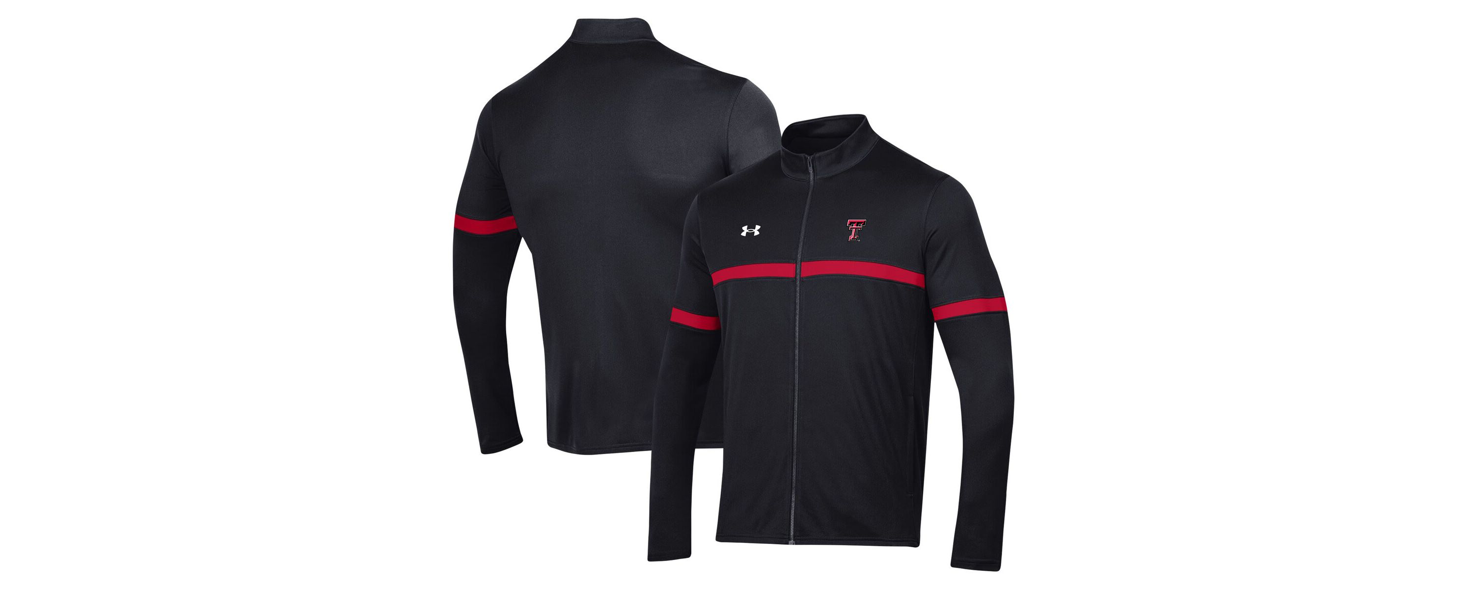Texas Tech Red Raiders NCAA Under Armour Texas Tech Raiders 2023 Assist Warm Up Full-Zip Jacket