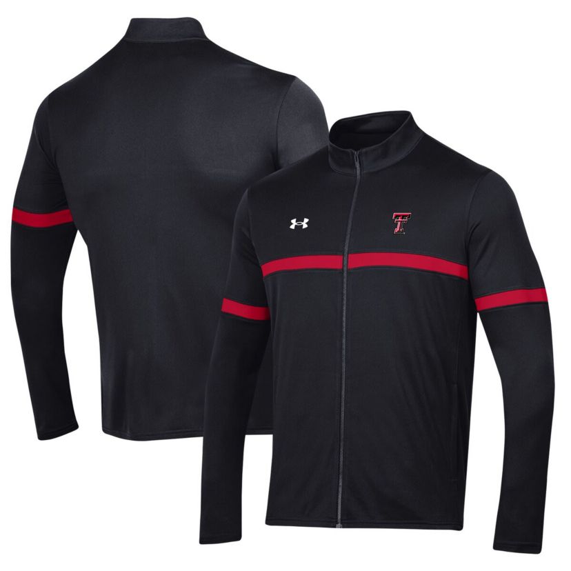 Texas Tech Red Raiders NCAA Under Armour Texas Tech Raiders 2023 Assist Warm Up Full-Zip Jacket