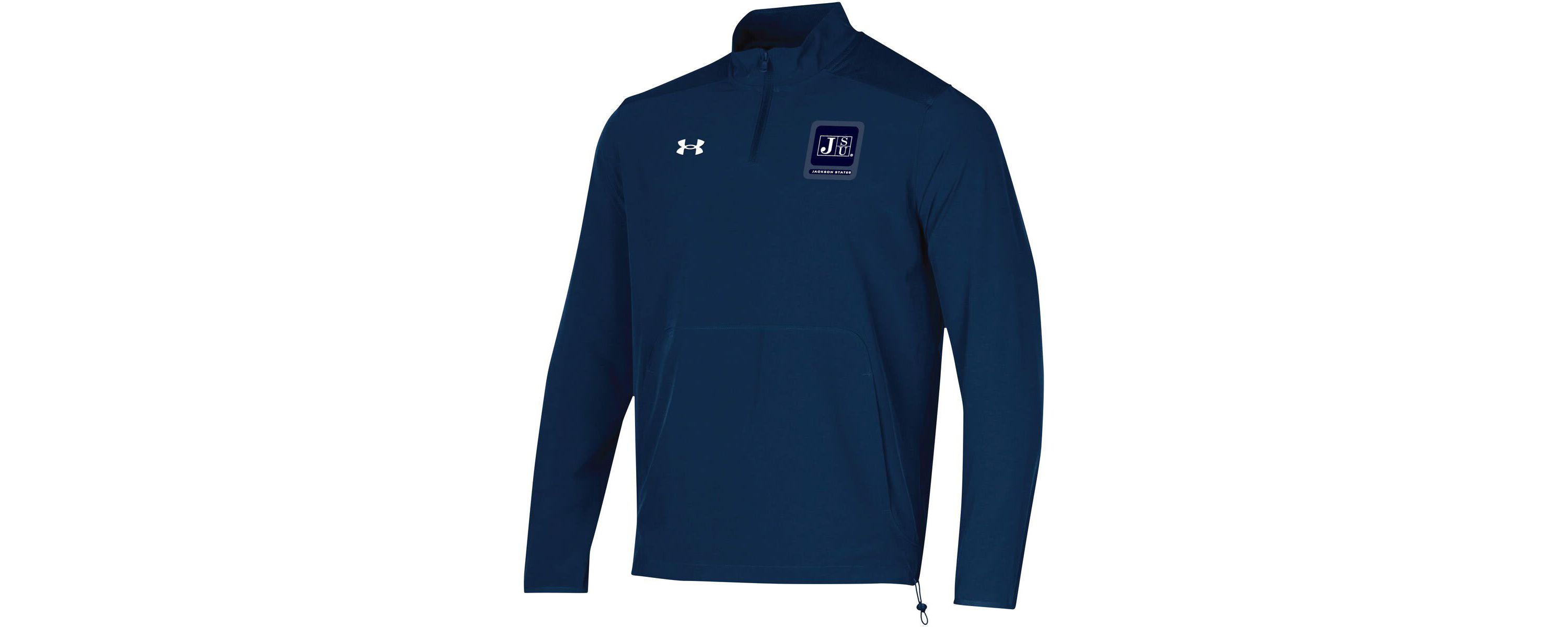 NCAA Under Armour Jackson State Tigers 2023 Motivate Half-Zip Top