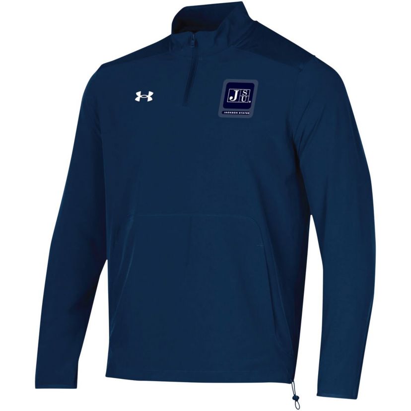NCAA Under Armour Jackson State Tigers 2023 Motivate Half-Zip Top