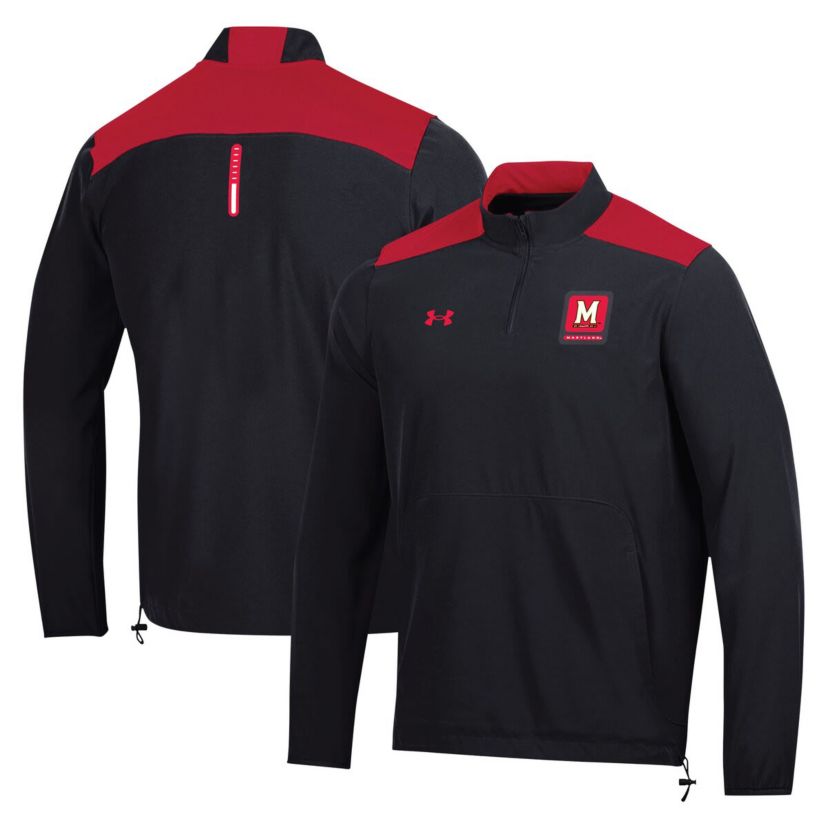 NCAA Under Armour Maryland Terrapins 2023 Motivate Half-Zip Top