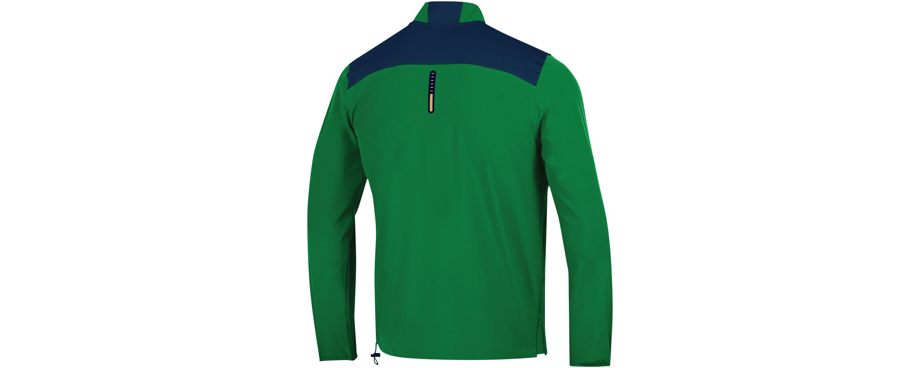 NCAA Under Armour Notre Dame Fighting Irish 2023 Motivate Half-Zip Top