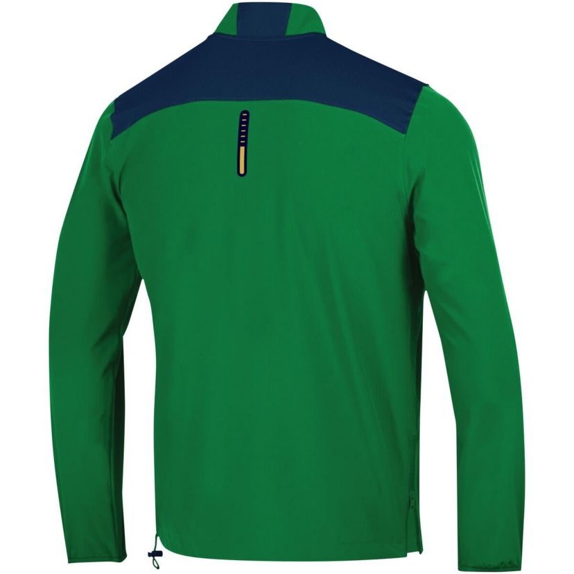 NCAA Under Armour Notre Dame Fighting Irish 2023 Motivate Half-Zip Top
