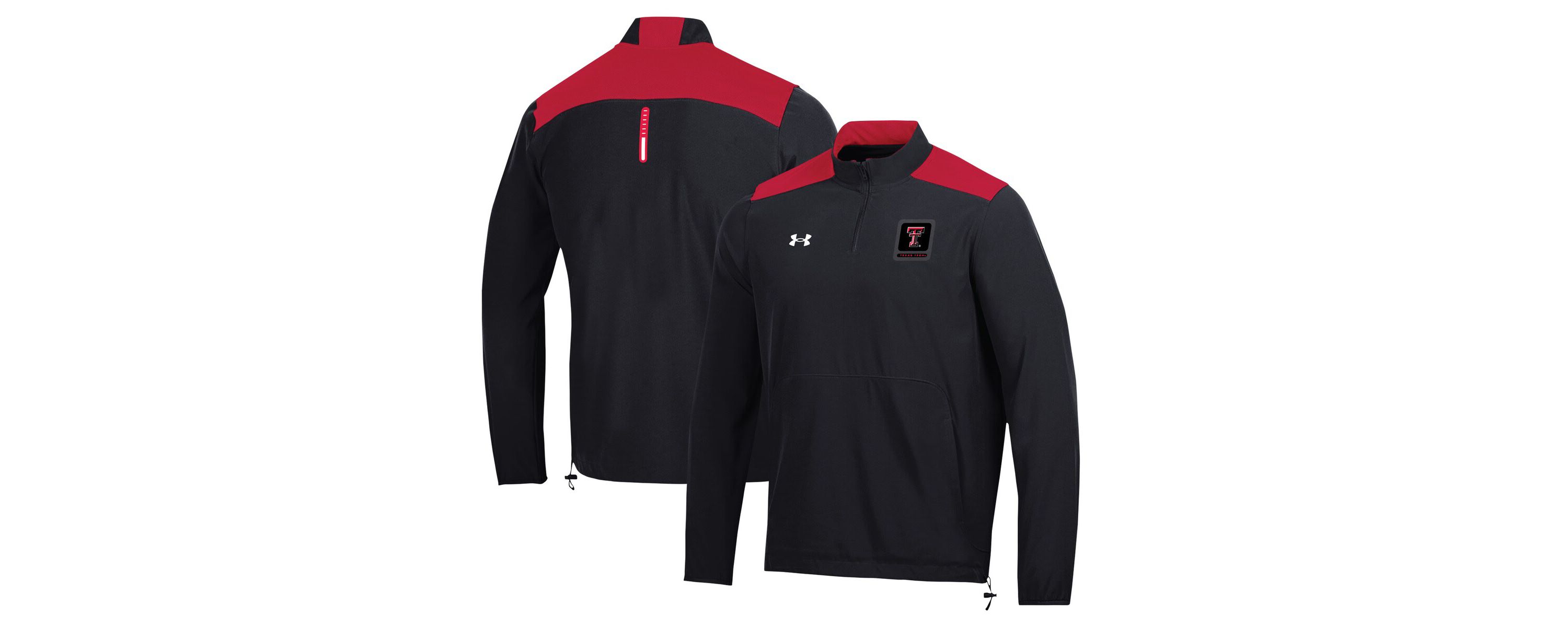Texas Tech Red Raiders NCAA Under Armour Texas Tech Raiders 2023 Motivate Half-Zip Top