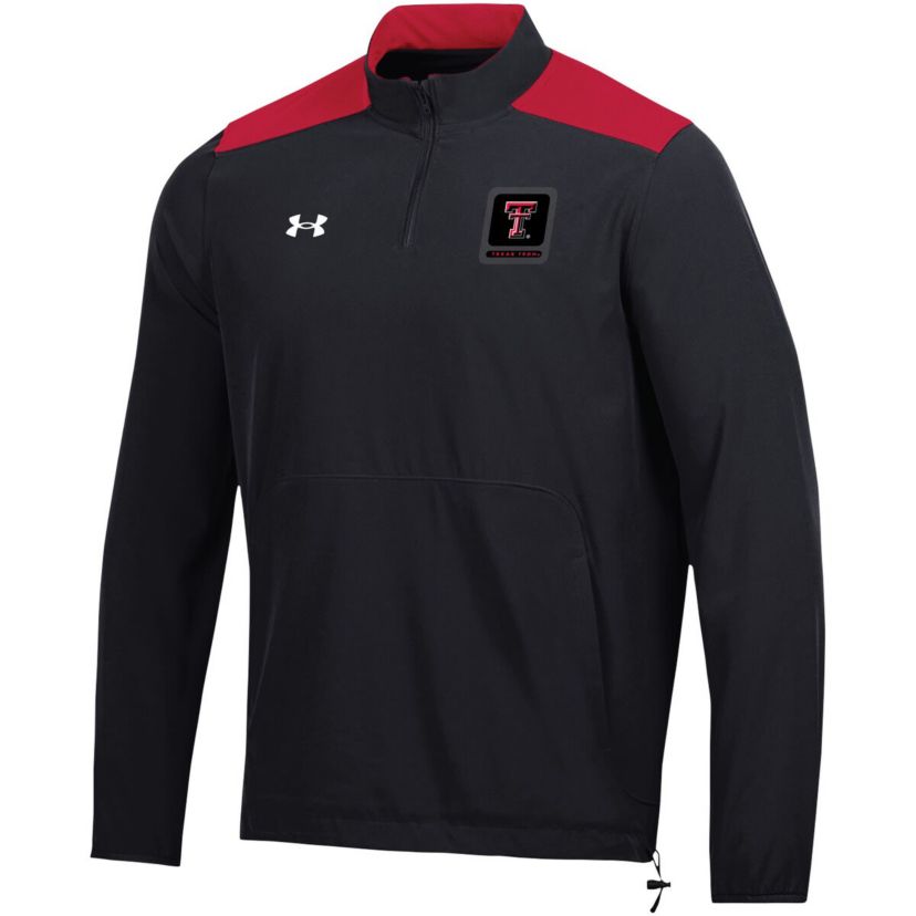 Texas Tech Red Raiders NCAA Under Armour Texas Tech Raiders 2023 Motivate Half-Zip Top