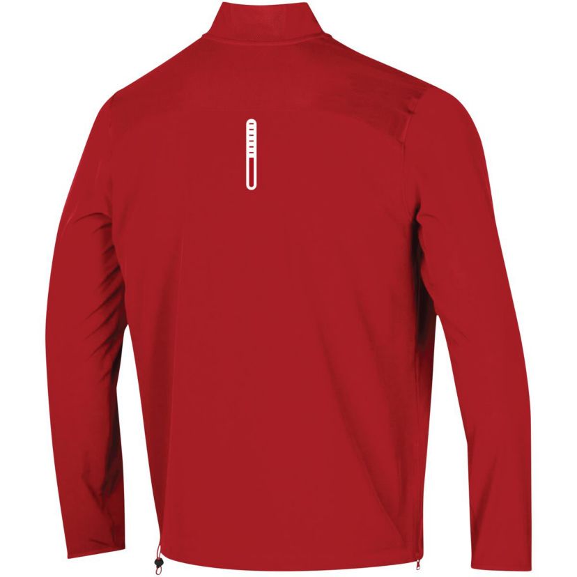 NCAA Under Armour Wisconsin Badgers 2023 Motivate Half-Zip Top