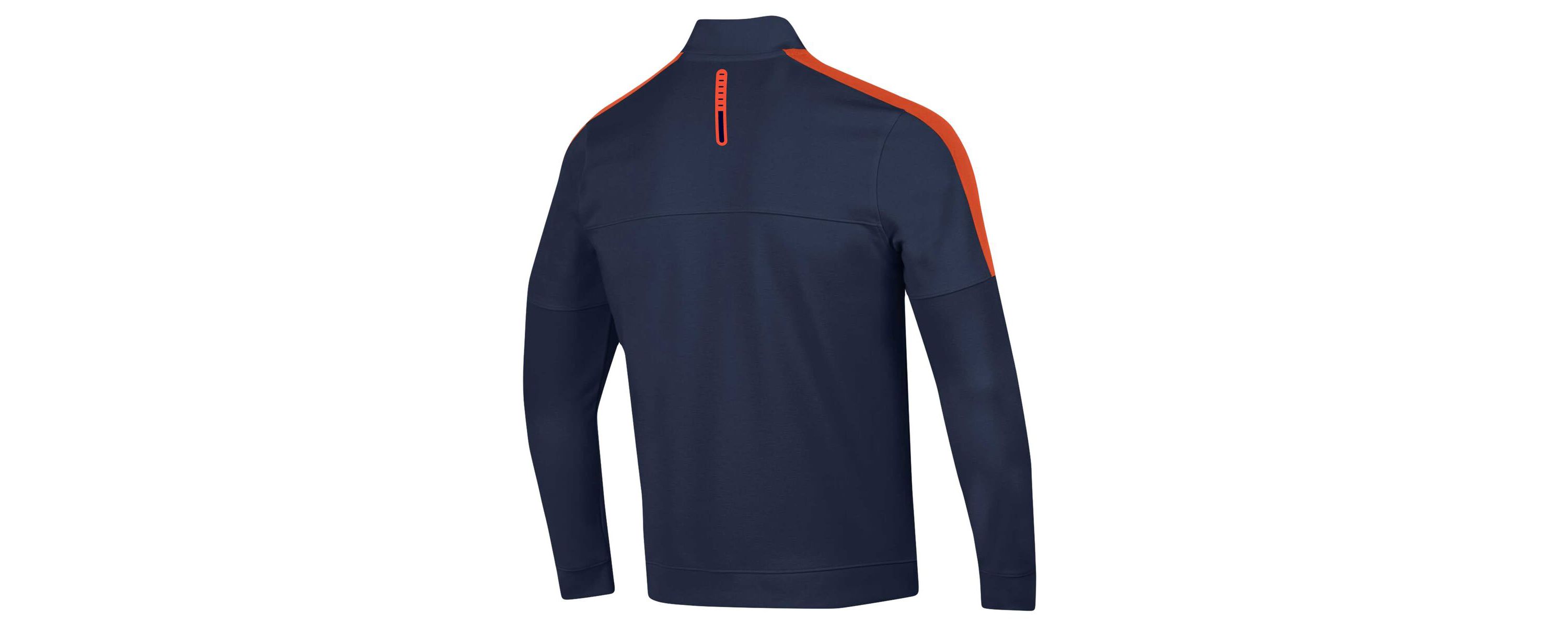NCAA Under Armour Auburn Tigers Midlayer Half-Zip Jacket