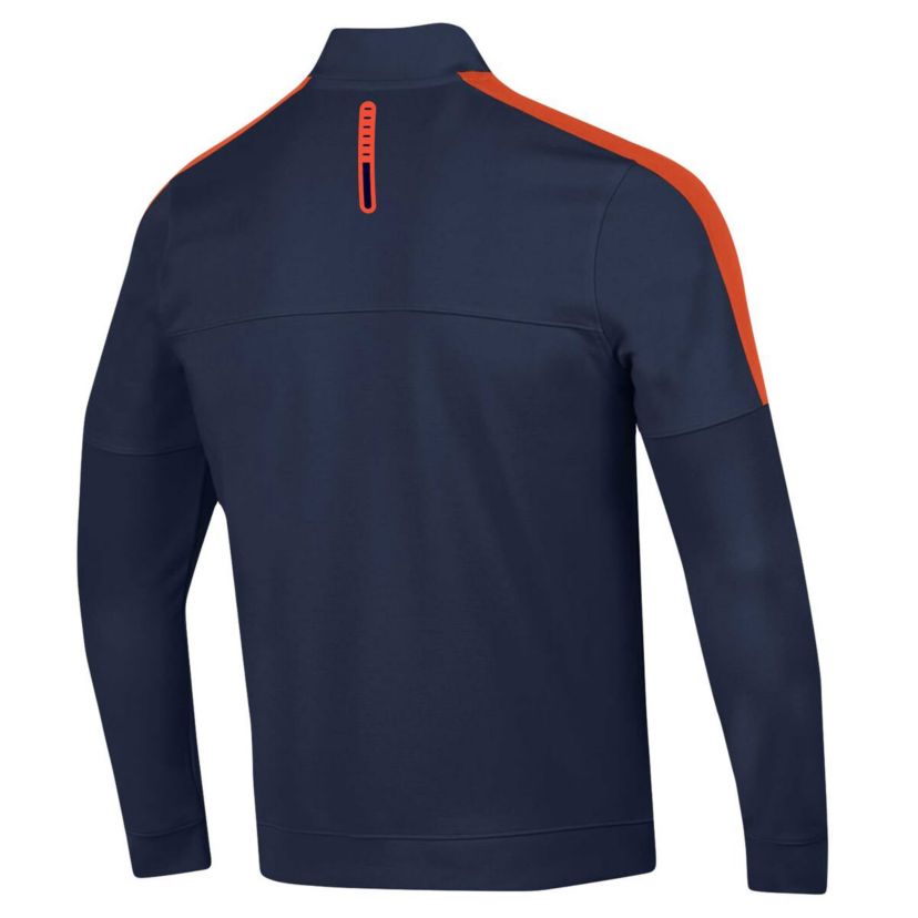 NCAA Under Armour Auburn Tigers Midlayer Half-Zip Jacket