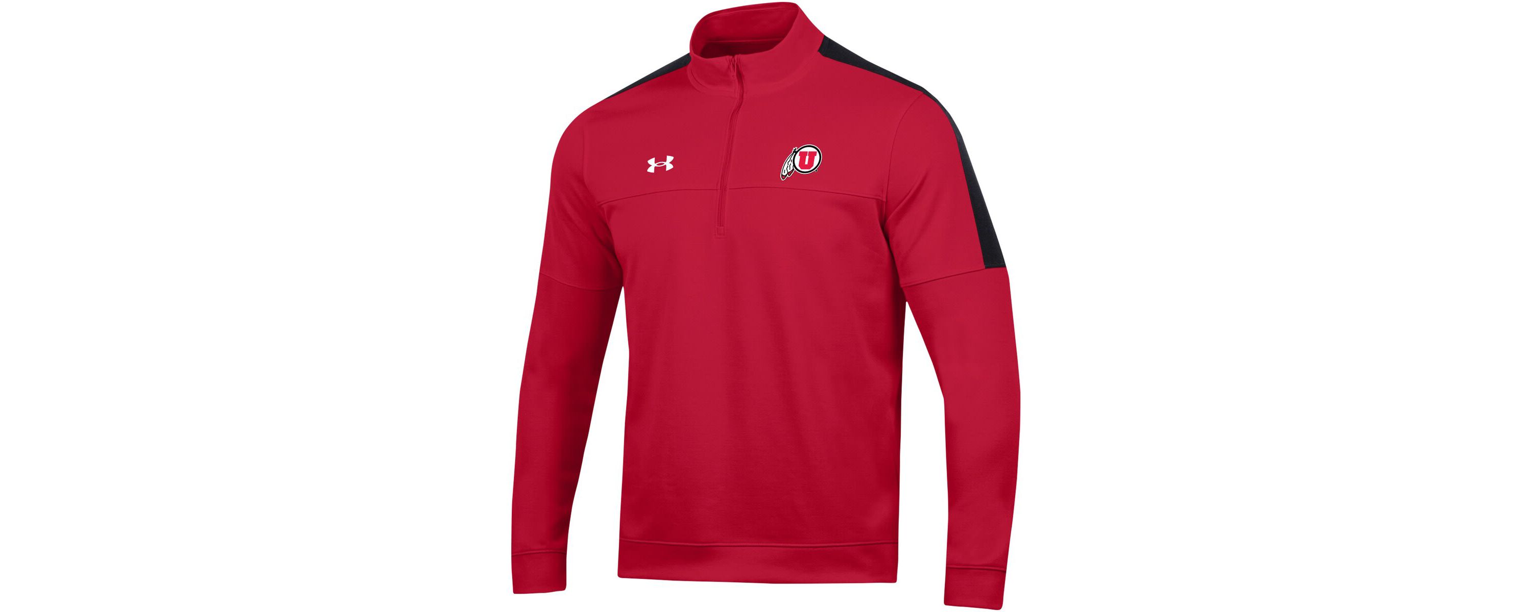 NCAA Under Armour Utah Utes Midlayer Half-Zip Jacket