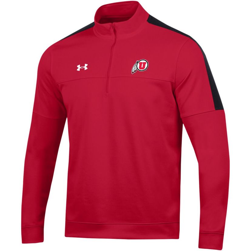 NCAA Under Armour Utah Utes Midlayer Half-Zip Jacket