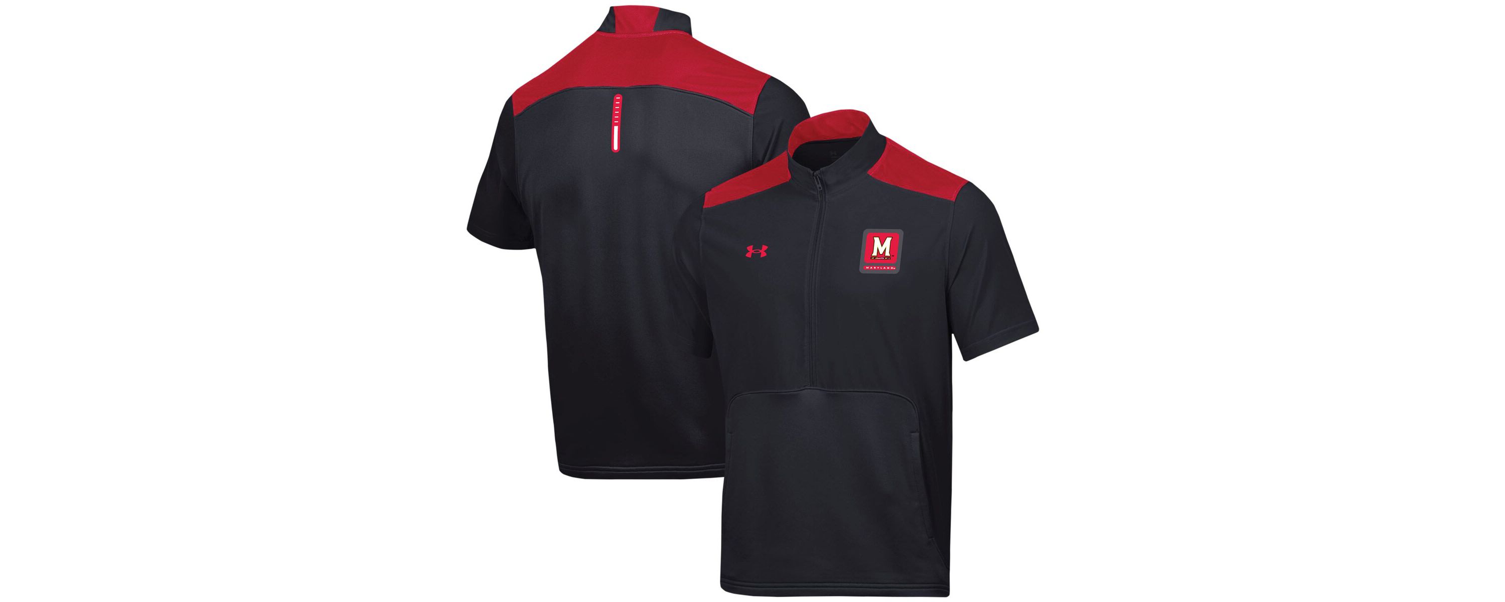 NCAA Under Armour Maryland Terrapins Motivate Half-Zip Jacket
