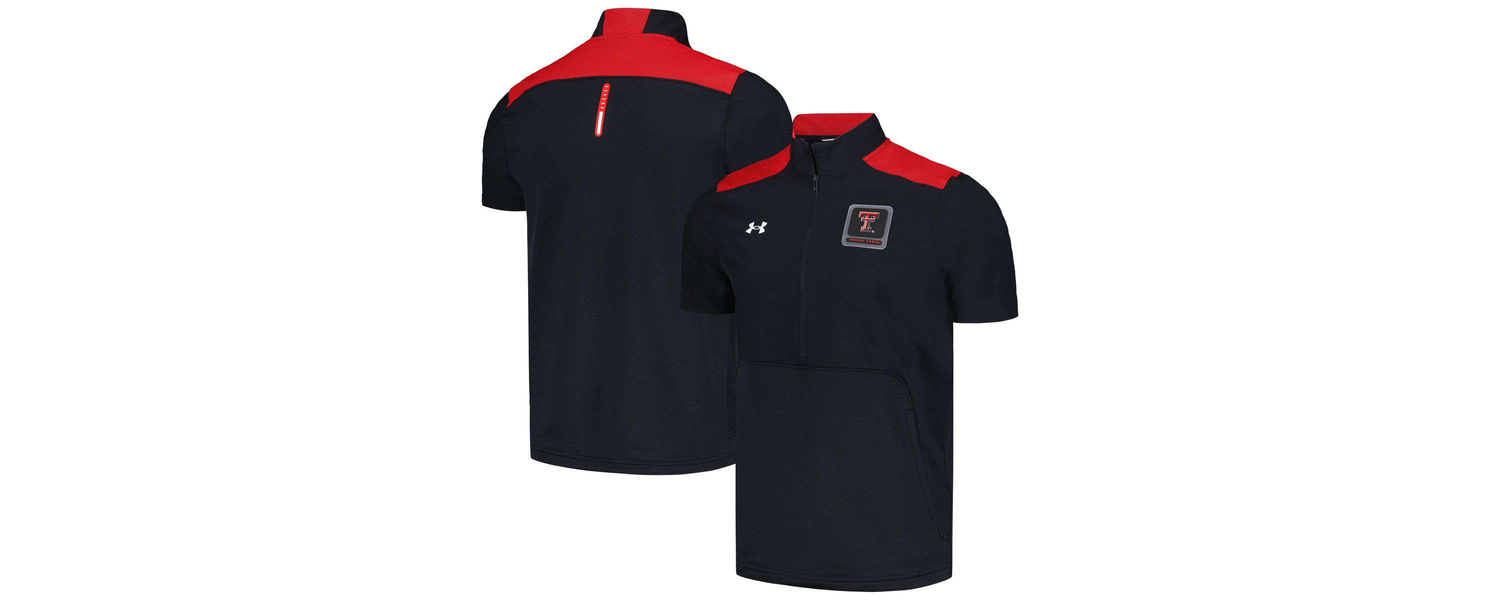Texas Tech Red Raiders NCAA Under Armour Texas Tech Raiders Motivate Half-Zip Jacket