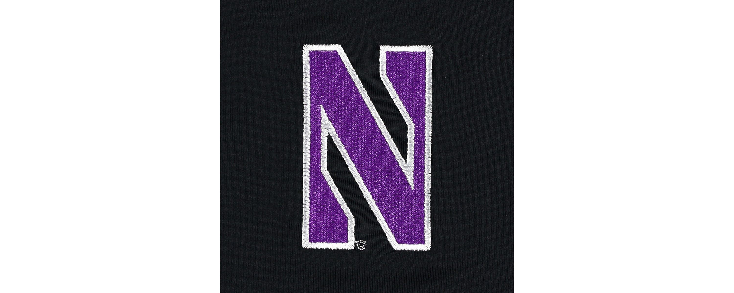 NCAA Under Armour Northwestern Wildcats T2 Tipped Performance Polo