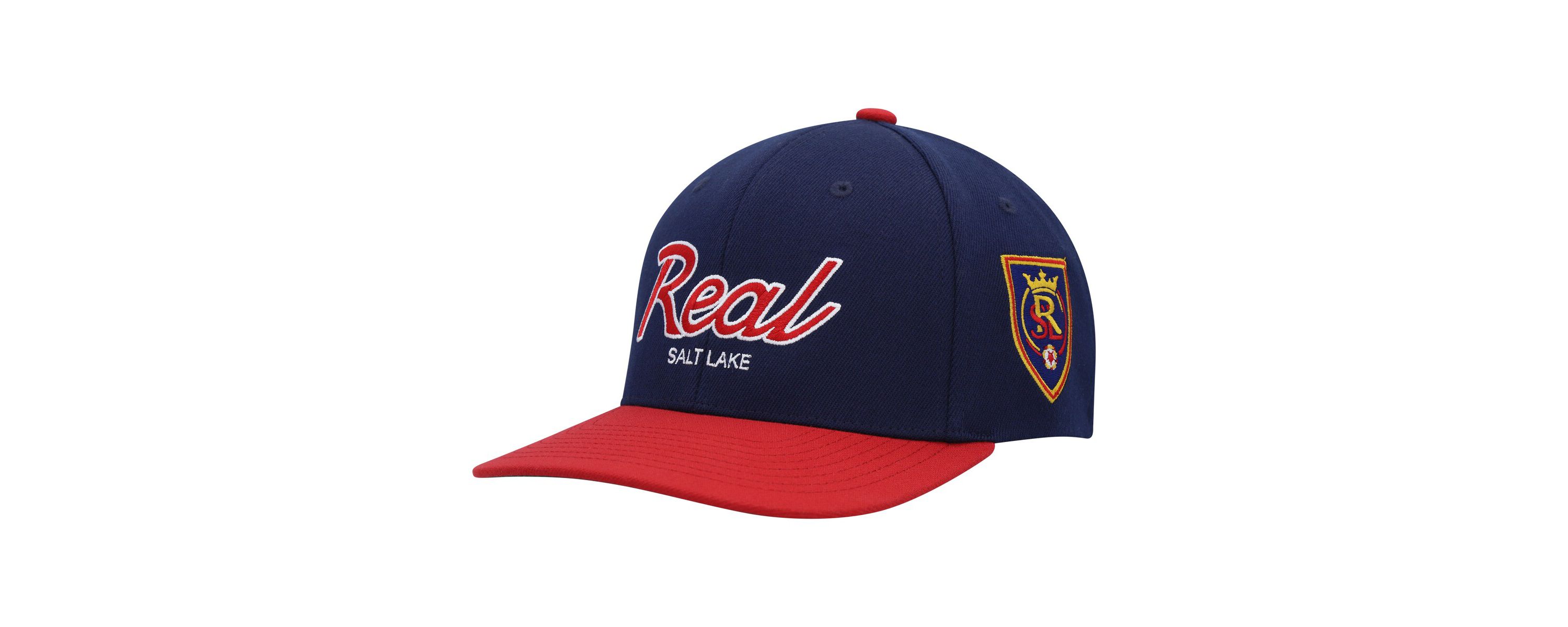 MLS Real Salt Lake Team Script 2.0 Stretch Snapback Hat