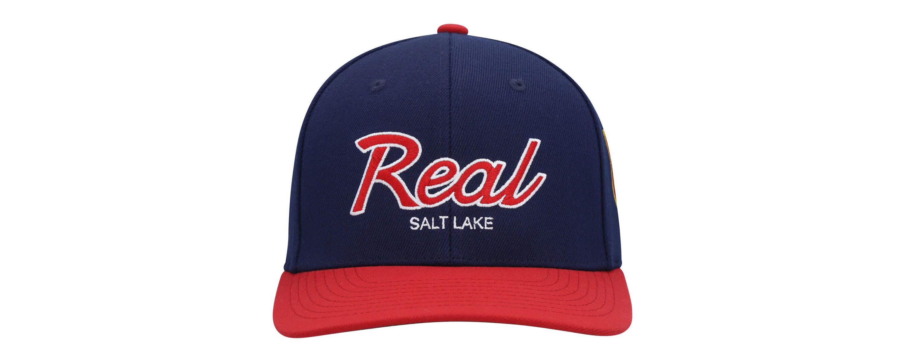 MLS Real Salt Lake Team Script 2.0 Stretch Snapback Hat