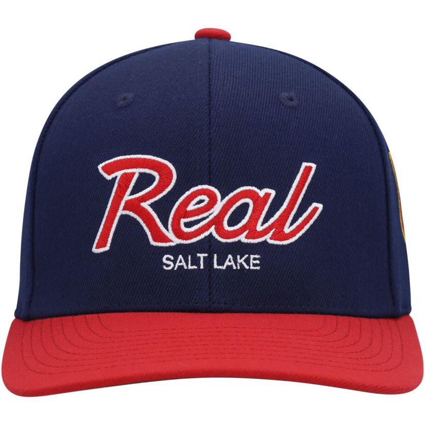 MLS Real Salt Lake Team Script 2.0 Stretch Snapback Hat