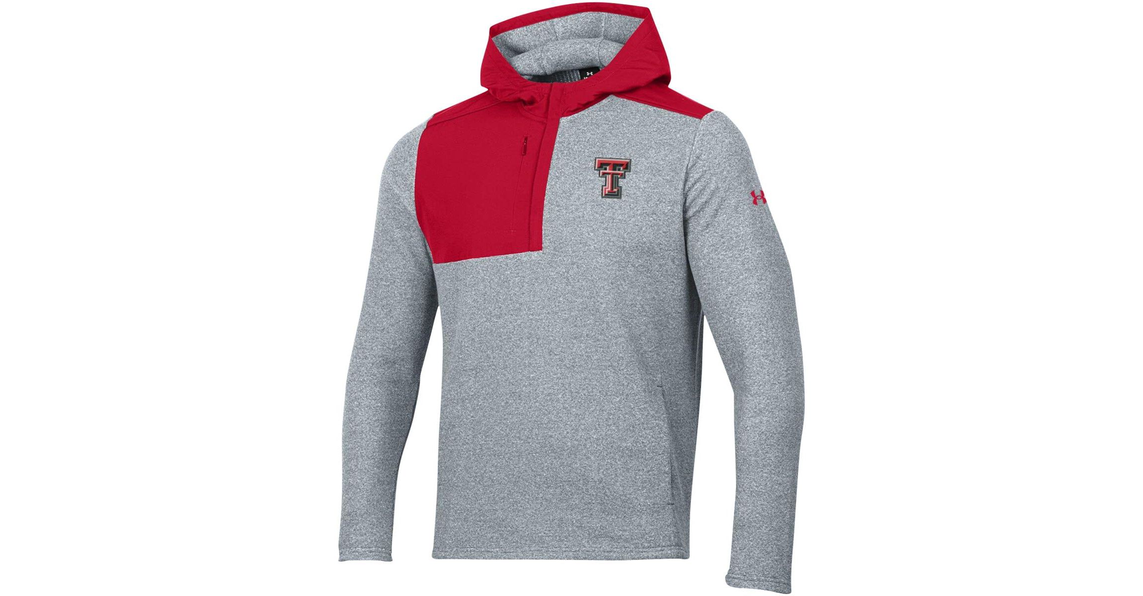 Texas Tech Red Raiders NCAA Under Armour Texas Tech Raiders Survivor Fleece Hoodie Quarter-Zip Jacket