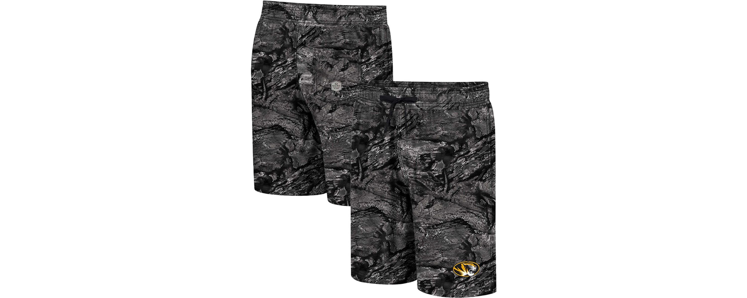NCAA Missouri Tigers Realtree Aspect Ohana Swim Shorts