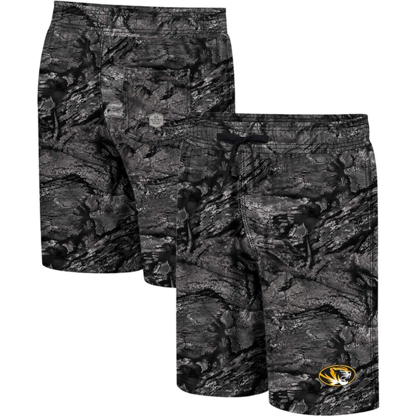 NCAA Missouri Tigers Realtree Aspect Ohana Swim Shorts