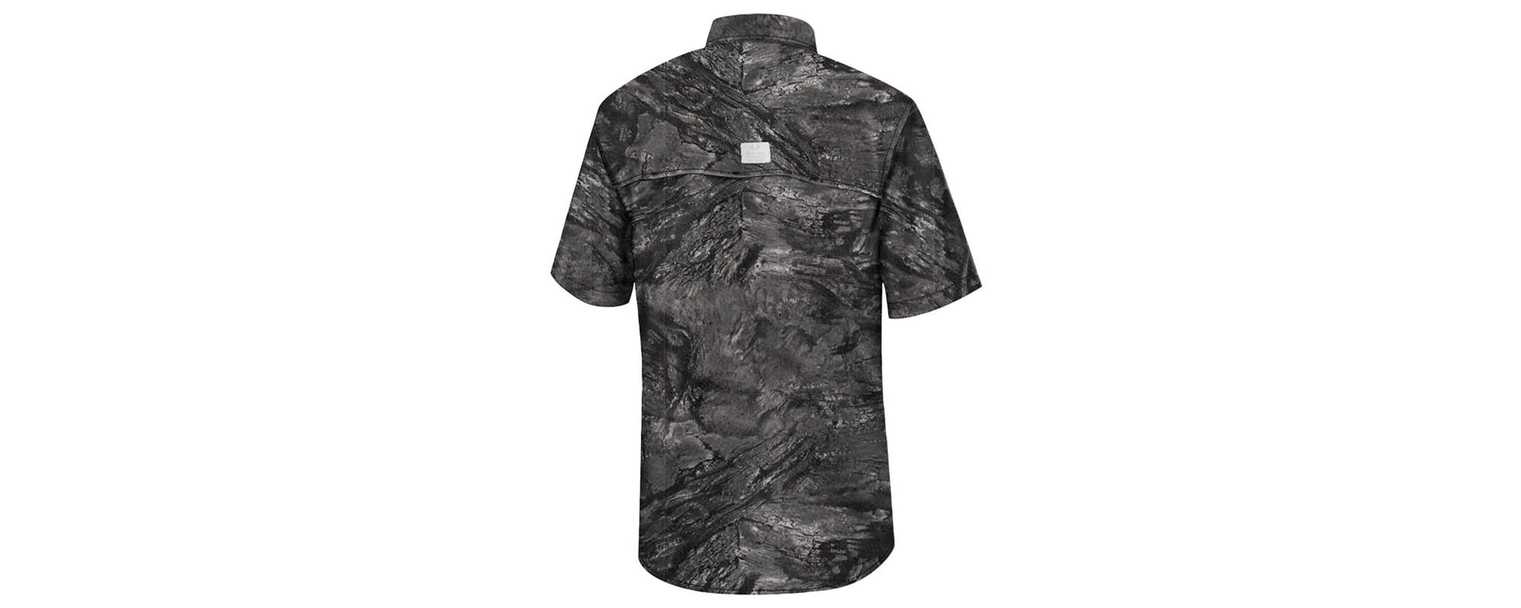 NCAA Iowa Hawkeyes Realtree Aspect Charter Full-Button Fishing Shirt