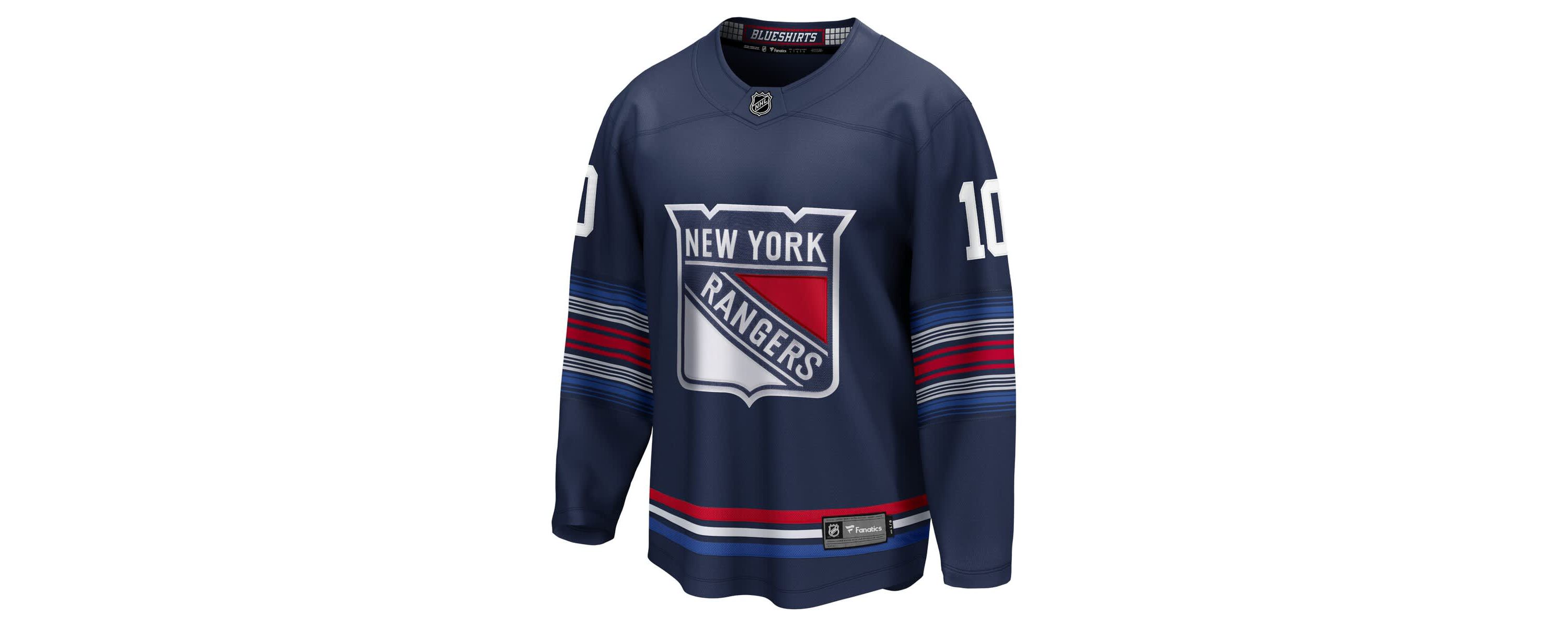 NHL Fanatics Artemi Panarin New York Rangers Breakaway Jersey