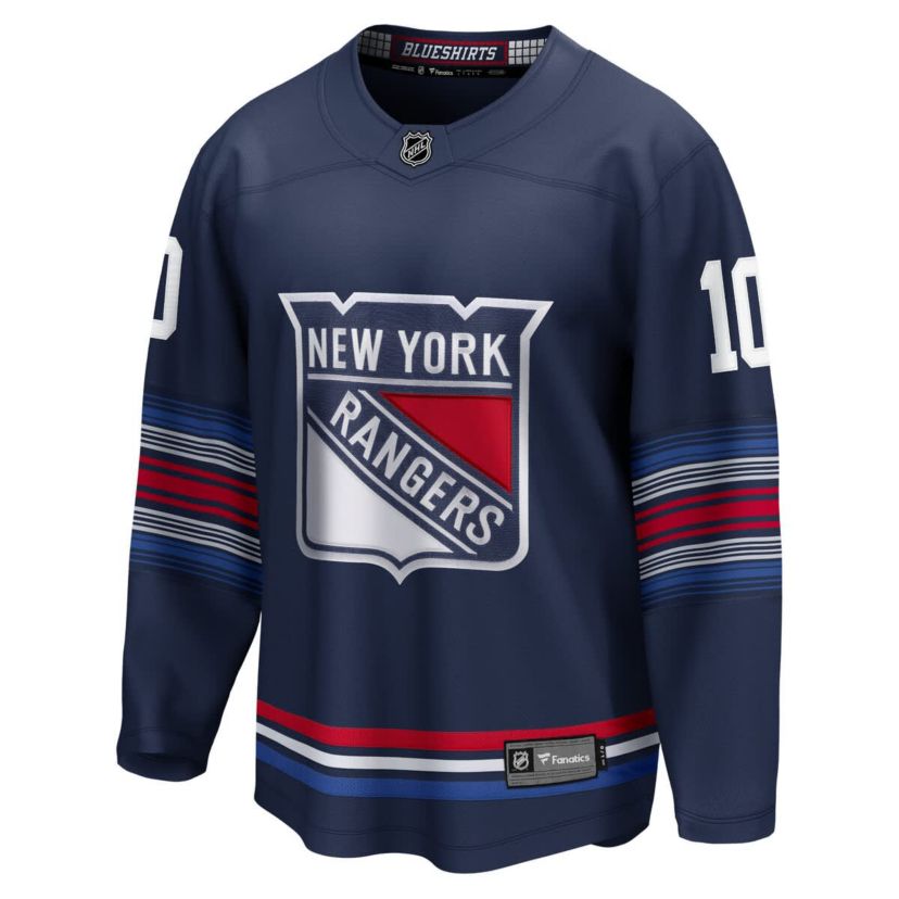 NHL Fanatics Artemi Panarin New York Rangers Breakaway Jersey