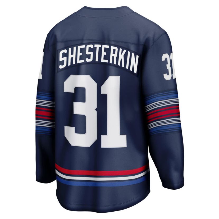NHL Fanatics Igor Shesterkin New York Rangers Breakaway Jersey