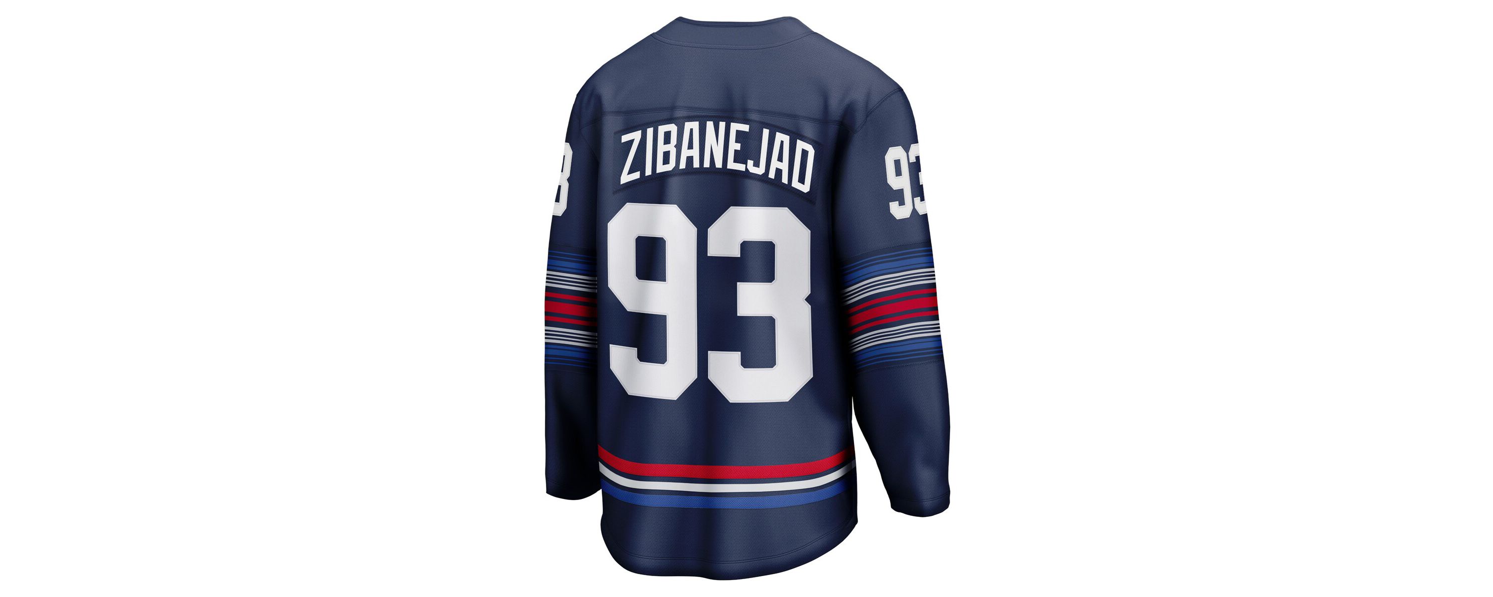 NHL Fanatics Mika Zibanejad New York Rangers Breakaway Jersey