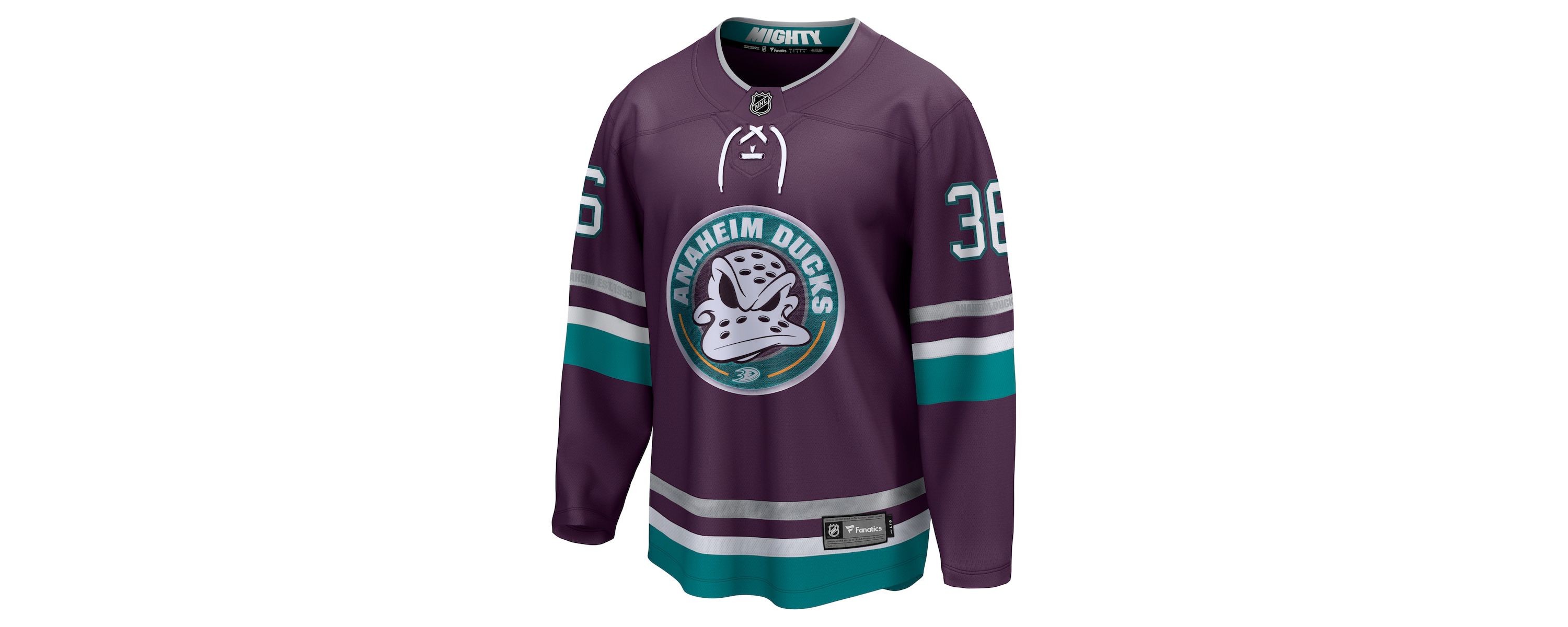 NHL Fanatics John Gibson Anaheim Ducks Breakaway Jersey