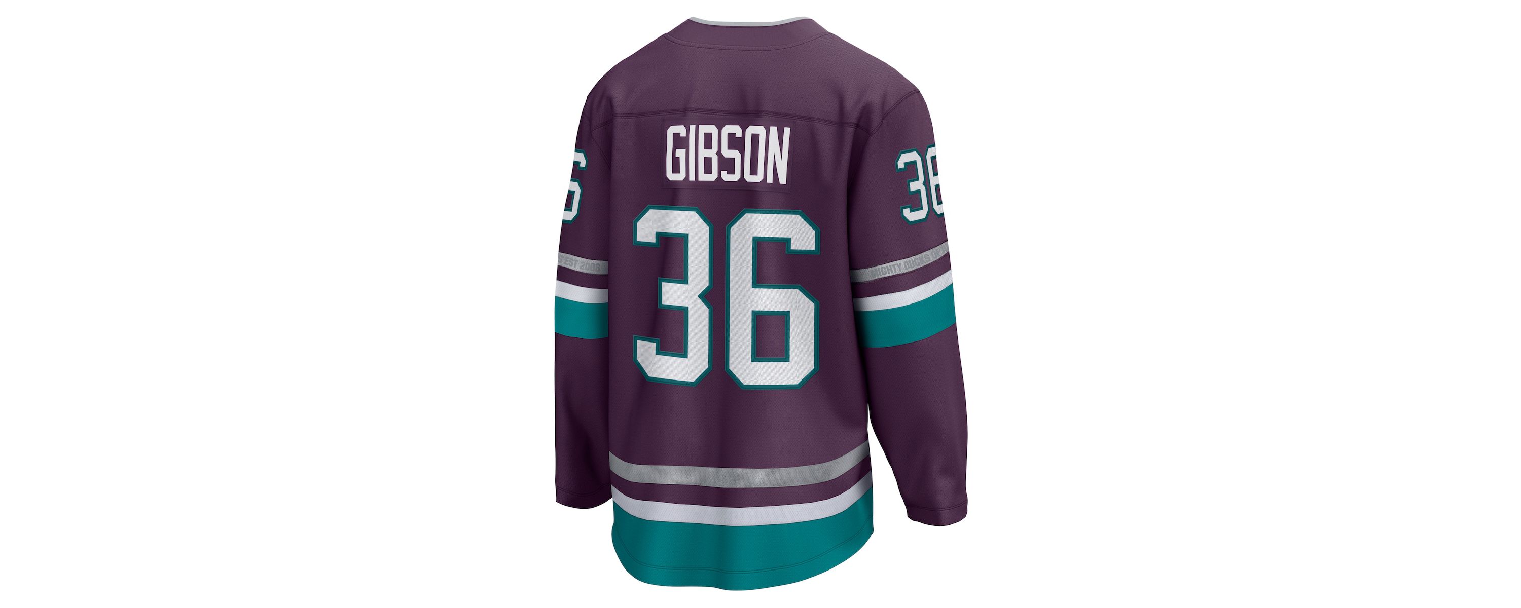 NHL Fanatics John Gibson Anaheim Ducks Breakaway Jersey