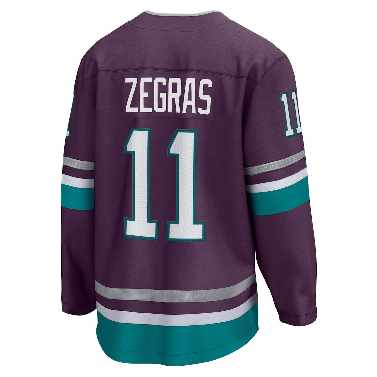 NHL Fanatics Trevor Zegras Anaheim Ducks Breakaway Jersey