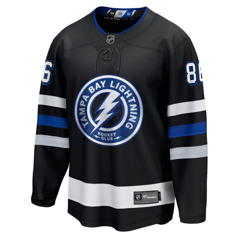 NHL Fanatics Nikita Kucherov Tampa Bay Lightning Breakaway Jersey